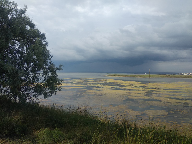 Озеро Донузлав в Крыму фото